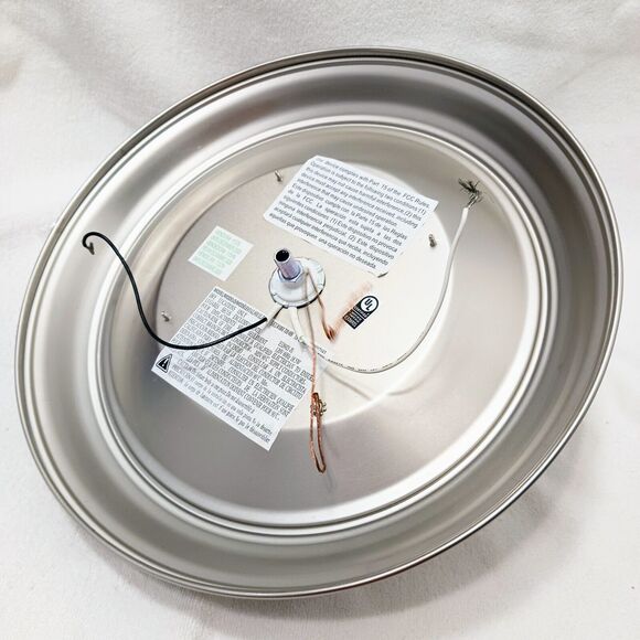 Thomas Lighting 13" CEILING HALLWAY Light Flush Mount SILVER BRUSHED NICKLE - Picture 8 of 10